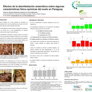 Efectos de la desinfestación anaeróbica sobre algunas características físico-químicas del suelo en Paraguay